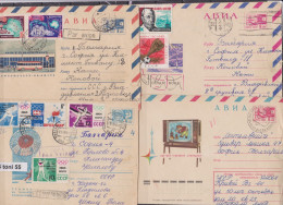 4 P.Stationery 1966-69  USSR Travel To Bulgaria - 1960-69