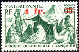 MAURITANIA, COSTUMI LOCALI, 1944, NUOVI (MLH*) Mi:MR 157, Scott:FR-WA 5, Yt:MR 134 - Nuevos