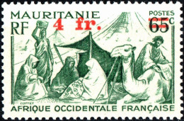 MAURITANIA, COSTUMI LOCALI, 1944, NUOVI (MLH*) Mi:MR 157, Scott:FR-WA 5, Yt:MR 134 - Unused Stamps