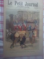 Le Petit Journal N°67 Conscrit De 1892 Chemin De Fer Train Arrêté Par Neige Cheminots Chanson J'ons Perdu Gros F Tourtre - Tijdschriften - Voor 1900