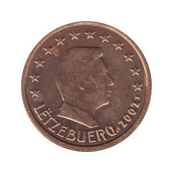 LU00102.1 - LUXEMBOURG - 1 Cent - 2002 - Lussemburgo