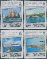 Solomon Islands 1984 SG519-522 LLoyd's List Set MNH - Isole Salomone (1978-...)
