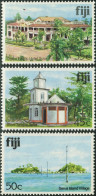 Fiji 1979 SG591A-593A Architecture MNH - Fidji (1970-...)