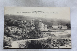 N546, Cpa 1929, Banyuls Sur Mer, Les Rochers Et Le Laboratoire, Pyrénées Orientales 66 - Banyuls Sur Mer