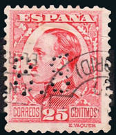 Madrid - Perforado - Edi O 495 - "B.S" (Banco) - Gebruikt