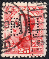 Madrid - Perforado - Edi O 495 - "BU" (Banco) - Gebruikt