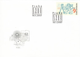 FDC CZECH REPUBLIC 498 - Non Classés