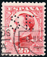 Madrid - Perforado - Edi O 495 - "SE" (Standard Eléctrica) - Used Stamps