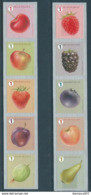 OCB Nr 4800/09 GRANDE Dentelure - GROVE Tanding 2019 Fruit Fruits Rouleau Rol - Unused Stamps