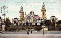 ZÜRICH, Tonhalle, Gelaufen 1907 - Zürich