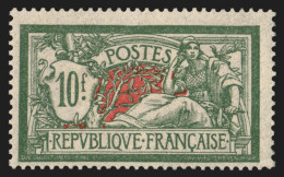 N°207, Merson 10fr Vert Et Rouge, Neuf * Avec Charnière - TB - Unused Stamps