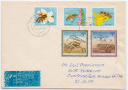 Useful Insects, Insect, Honeybees, Flower, Animal Circulated Cover Germany - Abejas