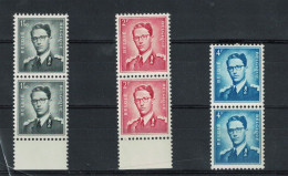 TP 924 > 926 Baudouin Lunettes ** - Unused Stamps