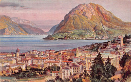 Lugano E Monte San Salvatore, Gelaufen 1925 - Lugano