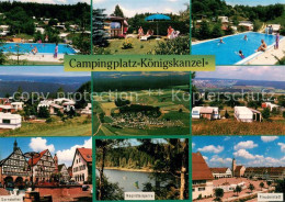 73724395 Hallwangen Campingplatz Koenigskanzel Schwimmbad Panorama Dornstetten N - Other & Unclassified