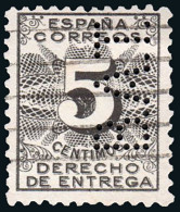 Madrid - Perforado - Edi O 592 - "B.A.T." (Banco) - Usati