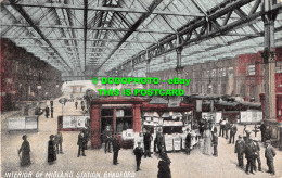 R550022 Interior Of Midland Station. Bradford. Milton. 1919 - World