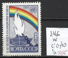 RUSSIE 2766 ** Côte 0.70 € - Neufs