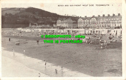 R550053 Beach And Sea Front West Side. Teignmouth I. D. Constance - World