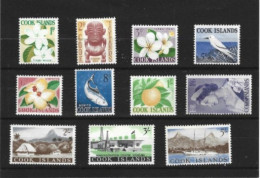 TIMBRES ANNEE 1963 N°93-103 NEUF* MI  11VLS - Cookeilanden