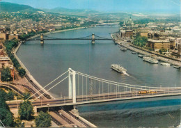 Navigation Sailing Vessels & Boats Themed Postcard Budapest Danube - Sailing Vessels