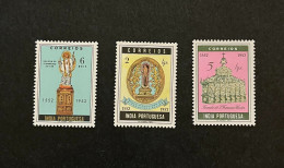 (G) Portuguese India - 1952 St. Francisco Xavier Complete Set - MNH - Portugiesisch-Indien