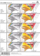 Netherlands Pays-Bas Niederlande 2004 Royal Meteorology Institute 150 Ann Sheetlet MNH - Blocks & Sheetlets