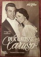 DER GROSSE CARUSO ,ILLUSTRIERTE ,FILM - KUHNE ,CINEMA,MOVIE ,MAGAZINE - Cinema & Television