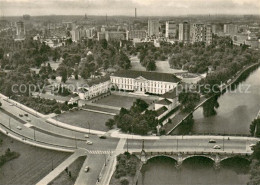 73724299 Berlin Fliegeraufnahme Schloss Bellevue Hansaviertel Berlin - Otros & Sin Clasificación