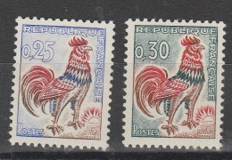 France N° 1331 Et 1331A Coq De Decaris ** - Ungebraucht