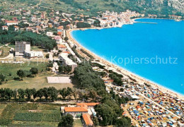 73724277 Baska Voda Fliegeraufnahme Kueste Campingplatz Strand Baska Voda - Kroatien