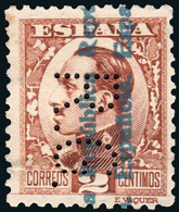 Madrid - Perforado - Edi O 593 - "R.G." (Richard Gans) - Usati