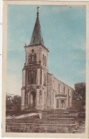 QU 1- (24) ECHOURGNAC - L' EGLISE - CARTE COLORISEE - 2 SCANS - Autres & Non Classés