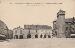 QU 1- (24) BEAUMONT DU PERIGORD - COUZE ET SAINT FRONT- EGLISE FORTIFIEE - 2 SCANS - Autres & Non Classés