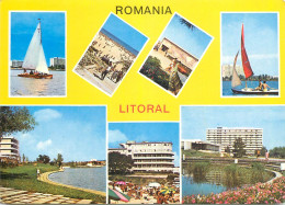 Navigation Sailing Vessels & Boats Themed Postcard Romania Seafront - Sailing Vessels