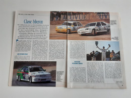 Coupure De Presse Sport Automobile Rallycross Groupe N - Autres & Non Classés