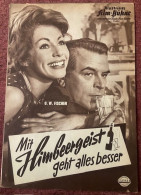 MIT HIMBEERGEIST GEHT ALLES BESSER ,ILLUSTRIERTE ,FILM - KUHNE ,CINEMA,MOVIE ,MAGAZINE - Cine & Televisión