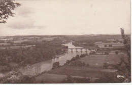 QU 3-(24) LE BUISSON - VUE PANORAMIQUE SUR LA VALLEE DE LA DORDOGNE - 2 SCANS - Autres & Non Classés