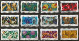 Année 2023 Série Fleurs Et Papillons Réf 1 - Used Stamps