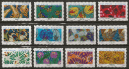 Année 2023 Série Fleurs Et Papillons Réf 2 - Used Stamps