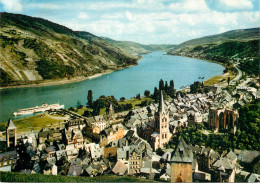 Navigation Sailing Vessels & Boats Themed Postcard Bacharach Am Ehein - Sailing Vessels