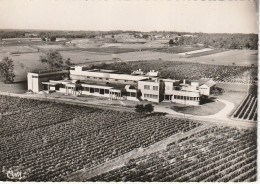 QU -(24) LA COOPERATIVE DE VILLEFRANCHE DE  LONCHAT (LONGCHAPT ) - VUE AERIENNE - 2 SCANS - Autres & Non Classés