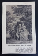 #15   JEAN-JACQUES ROUSSEAU CHEZ MME DE WARENS - Peintures & Tableaux