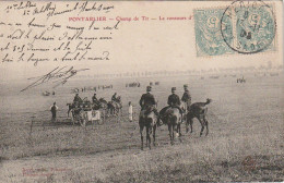 QU 5-(25) PONTARLIER - CHAMP DE TIR - LE CONCOURS D' ATTELAGES - 2 SCANS - Pontarlier