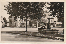 QU 6-(26) SAINT RAMBERT D' ALBON - LA PLACE ET LA FONTAINE - 2 SCANS - Otros & Sin Clasificación