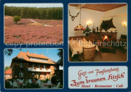 73723979 Nindorf Nordheide Gast Und Pensionhaus Zum Braunen Hirsch Gaststube Hei - Andere & Zonder Classificatie