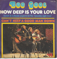 Vinyle 45 Tours Bee Gees How Deep Is Your Love (1977)  BON ETAT VG - Otros - Canción Inglesa