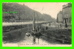 SHIP, BATEAUX, VOILIERS - LES QUAIS DE L'ODET, LE MONT FRUGY ET LES ALLÉES DE LOCMARIA - ÉCRITE - NEURDEIN ET CIE - - Sailing Vessels