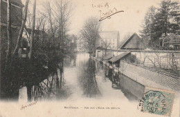 QU II-(28) MAINTENON - VUE SUR L' EURE - UN MOULIN  - 2 SCANS - Maintenon