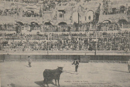 QU 14-(30) NIMES - CORRIDA DE TOROS - PUERTE DE BANDERILLAS (POSE DES BANDERILLES )- TAMPON RESTAURANT JALABERT , NIMES  - Nîmes